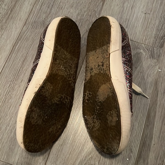 Superga multicolor glitter sneakers - size 8 - Picture 2 of 4